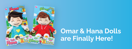 Omar and Hana Dolls are Finally Here!