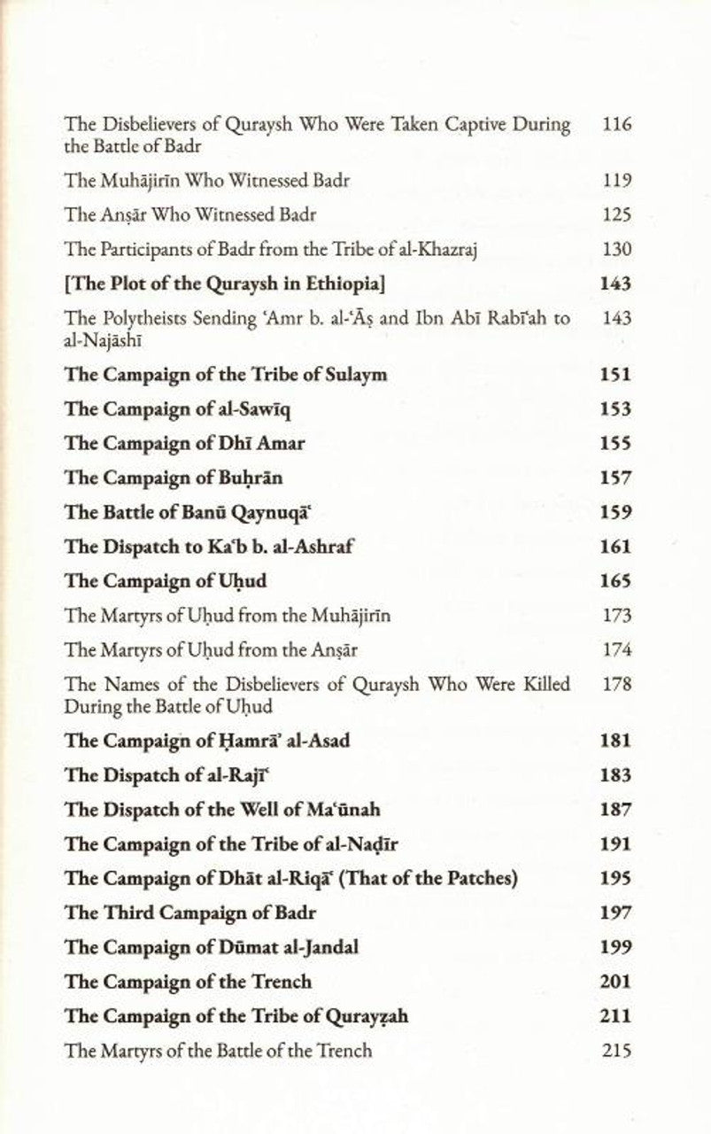 Prophetic Pearls (PB) - An Overview of the Life and Campaigns of Allah's Messenger