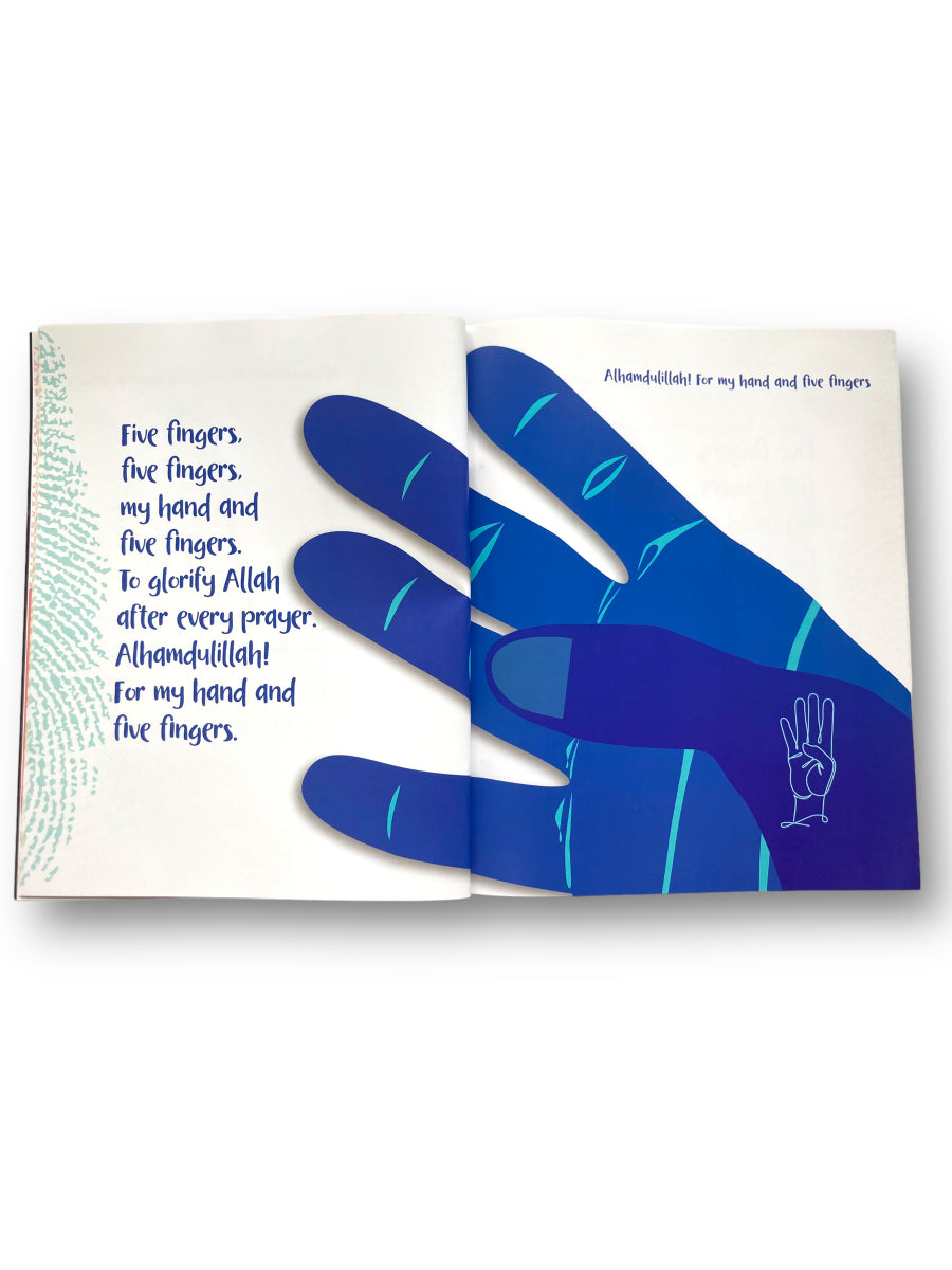 Alhamdulillah! For my hand and five fingers