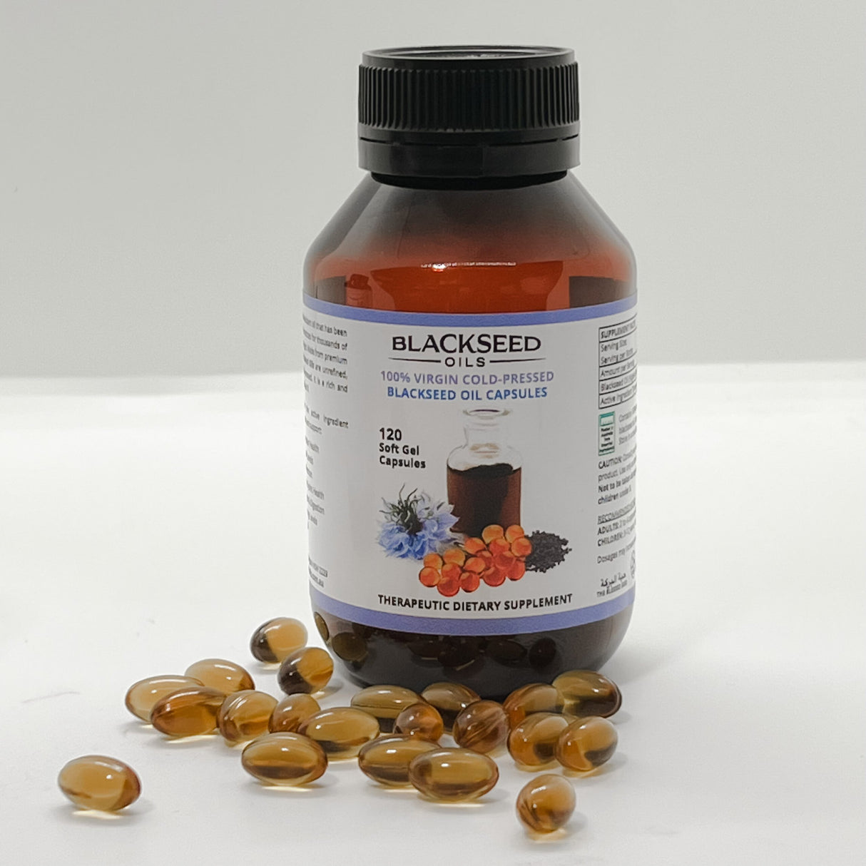 Black Seed Oil Capsules – 120 Soft Gel