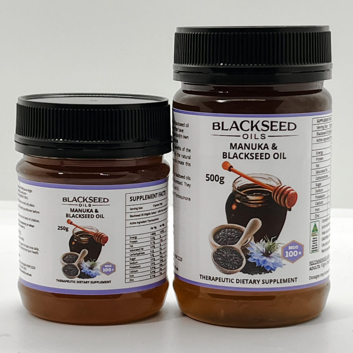 Black seed Oil with Manuka honey 250g Darussalam Islamic Bookstore