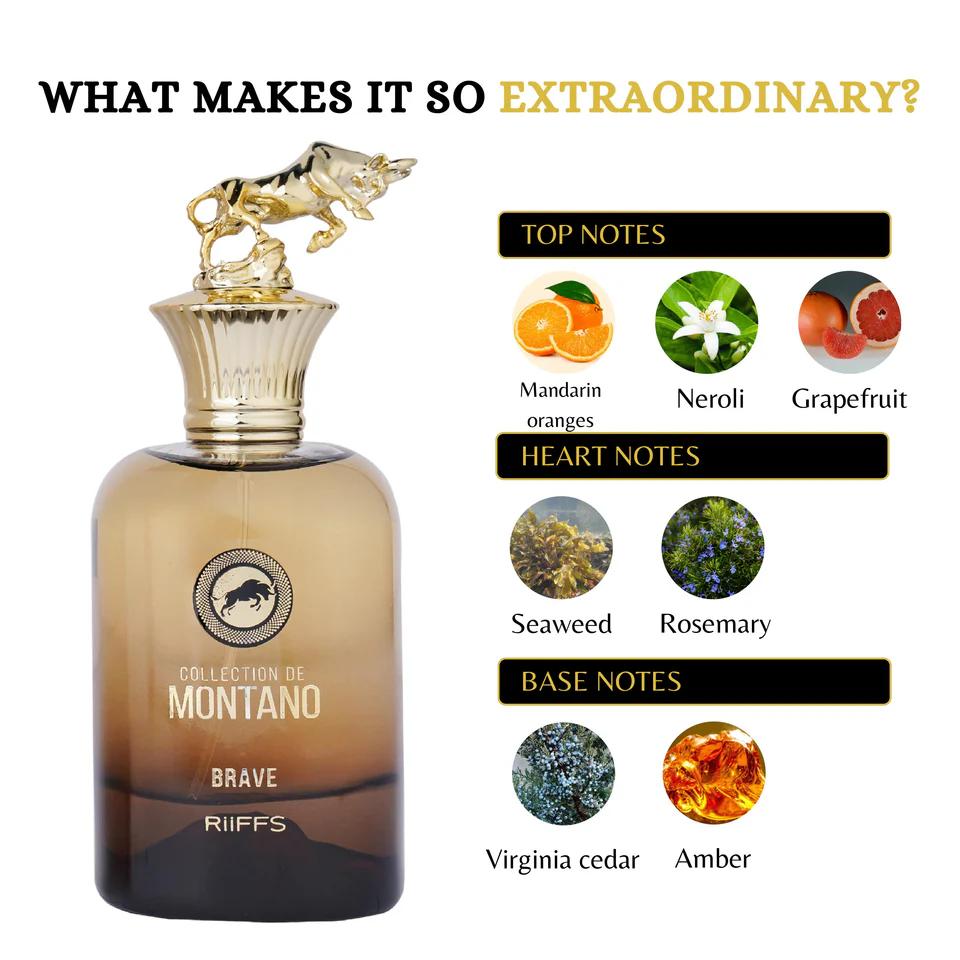 COLLECTION DE MONTANO BRAVE 100 ML by RIIFFS