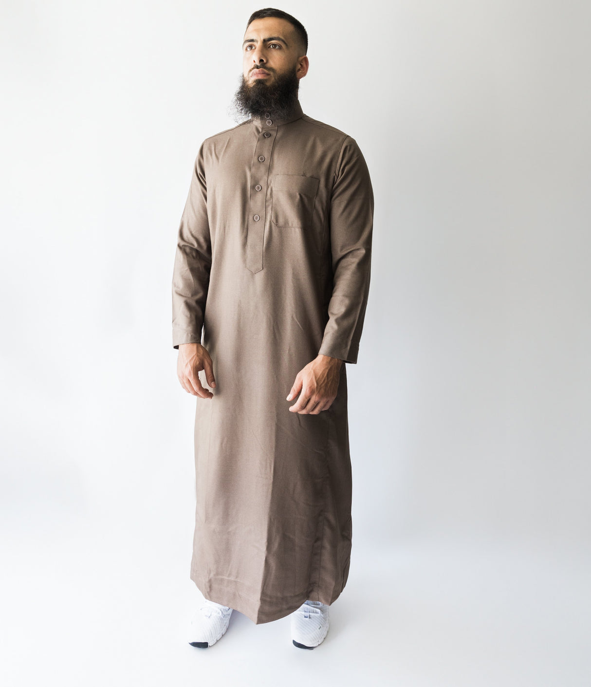 Daffah Thoub (ABAYA) - Light Brown TR1