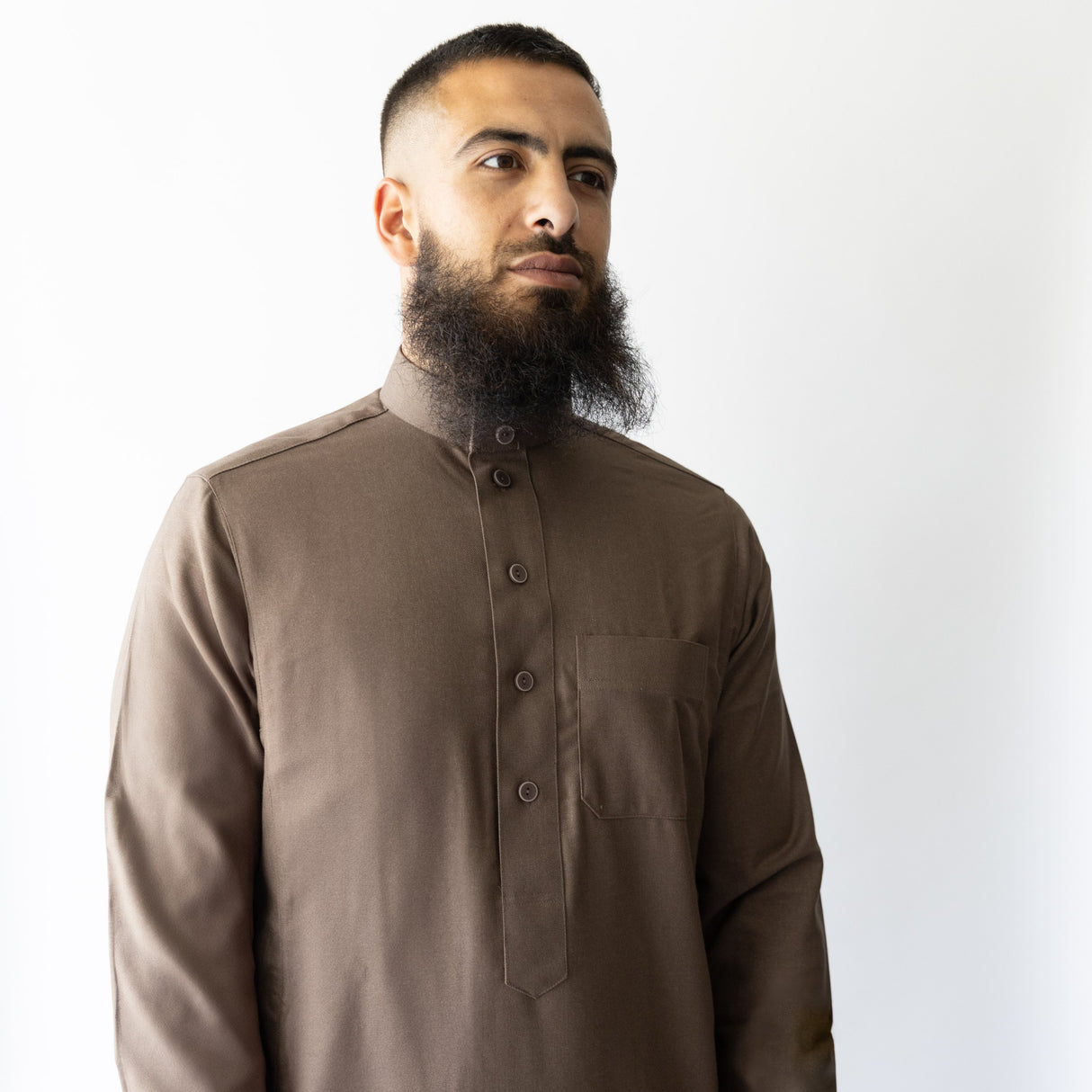 Daffah Thoub (ABAYA) - Light Brown TR1