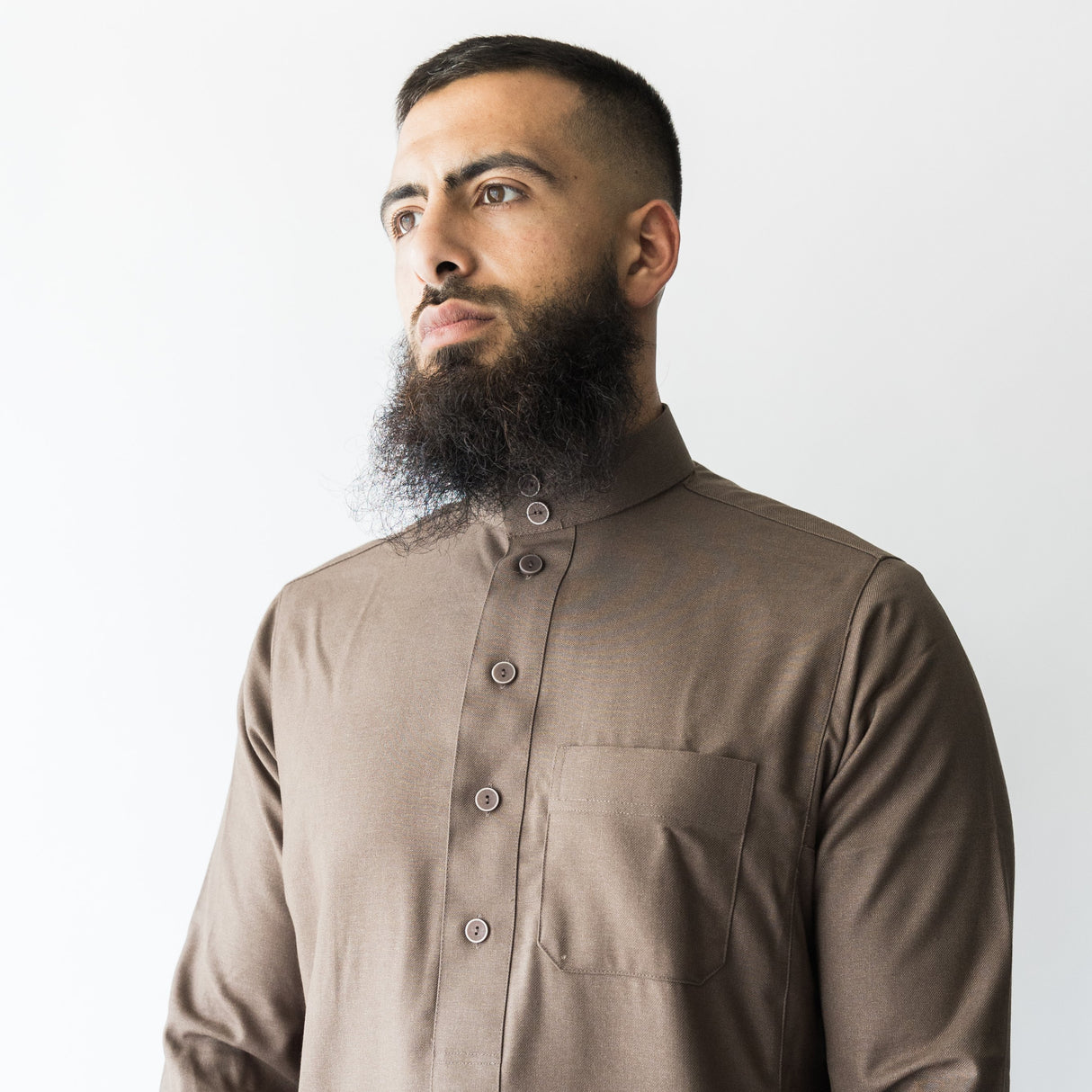 Daffah Thoub (ABAYA) - Light Brown TR1