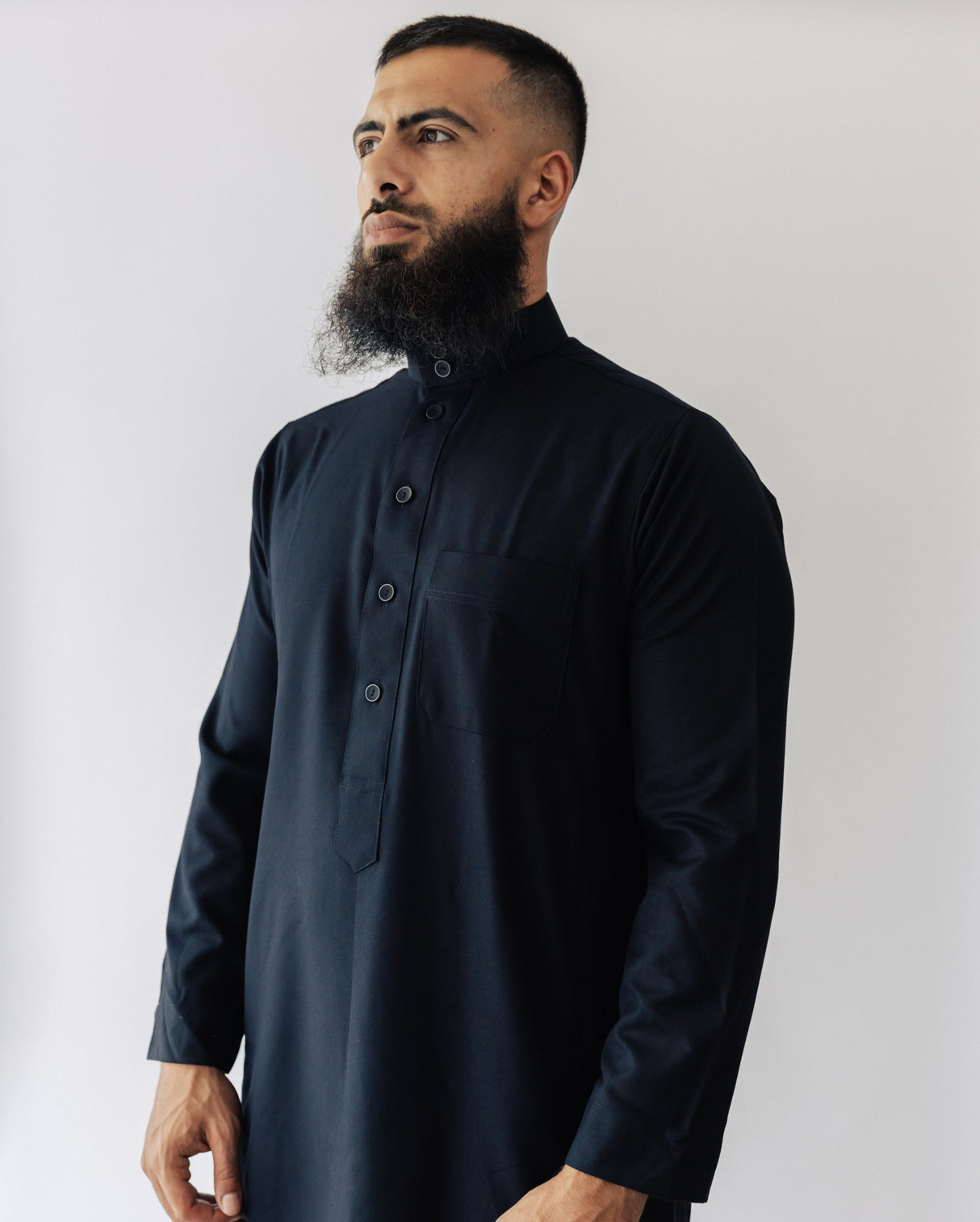 Daffah Thoub (ABAYA) - Black TR3
