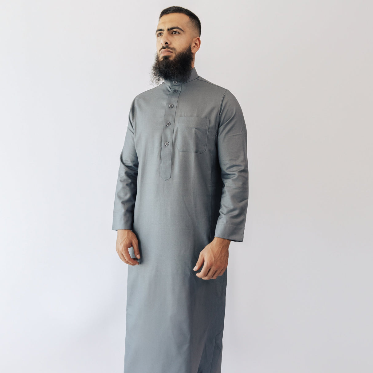 Daffah Youth Thoub (ABAYA) - Graphite TR6