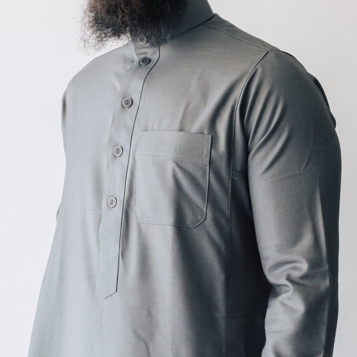 Daffah Youth Thoub (ABAYA) - Graphite TR6