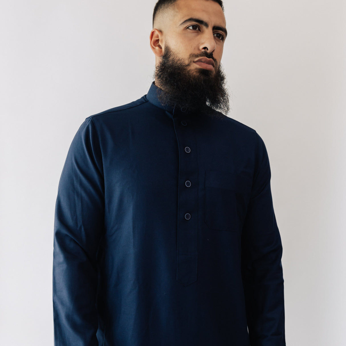 Daffah Youth Thoub (ABAYA) - Midnight Blue TR8
