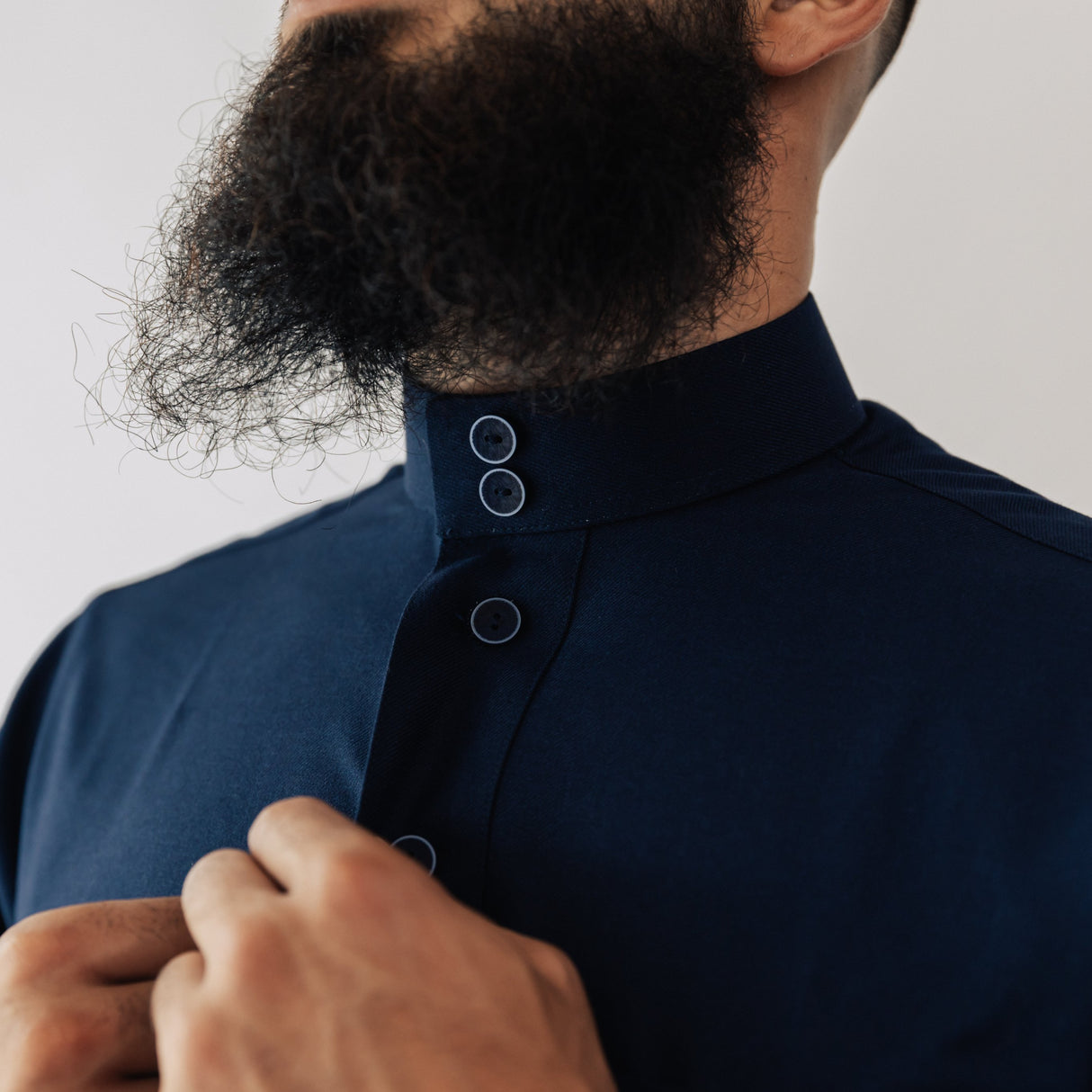 Daffah Youth Thoub (ABAYA) - Midnight Blue TR8