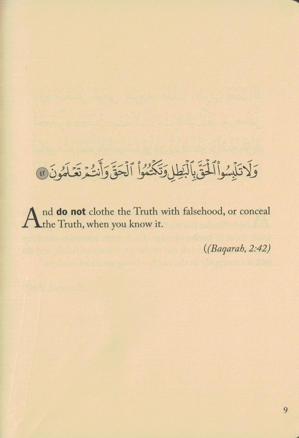 Do Not: Prohibition Verses