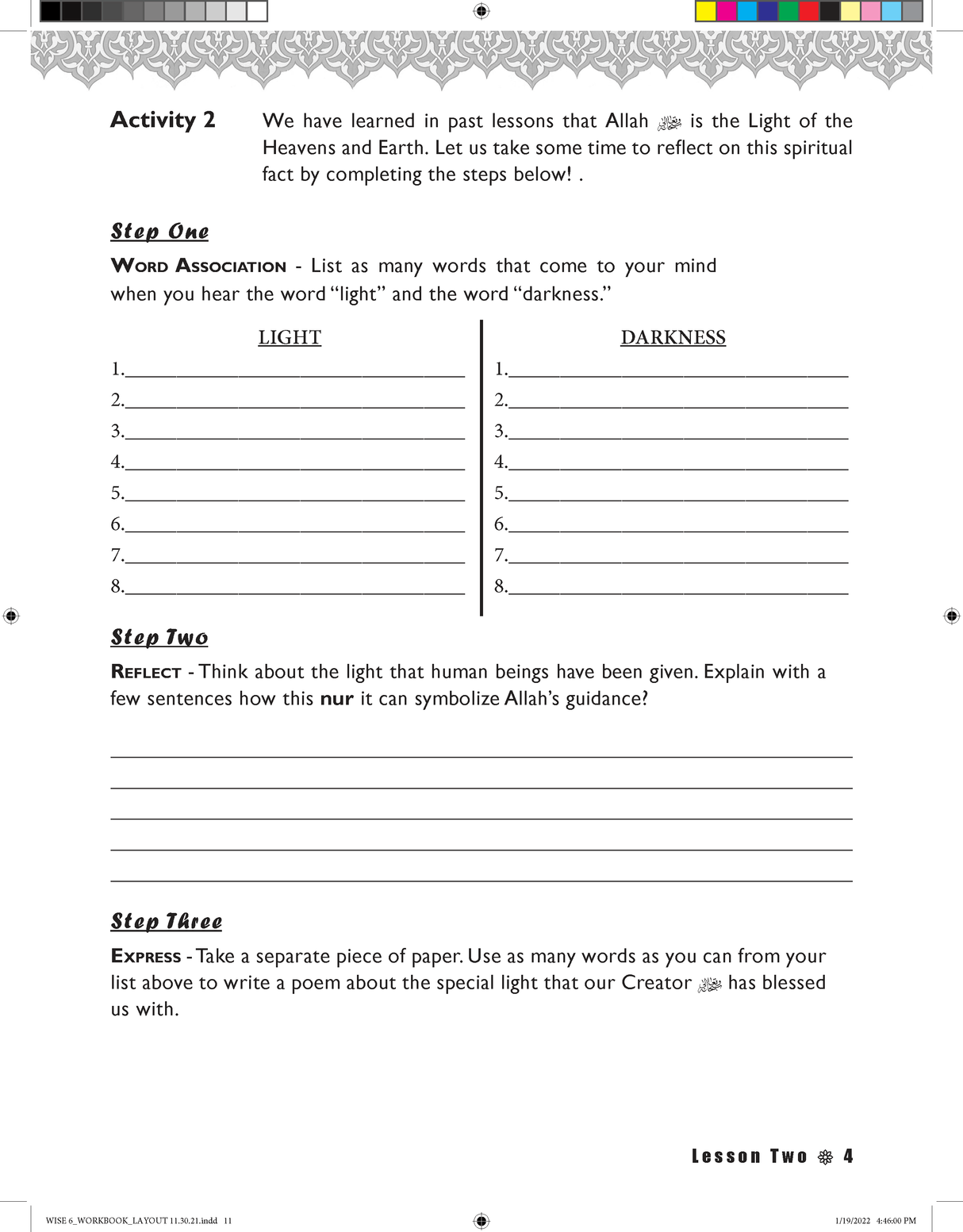 IQRA WISE Grade 6 Workbook