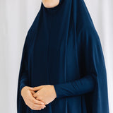 Premium Jilbab Sleeved Navy