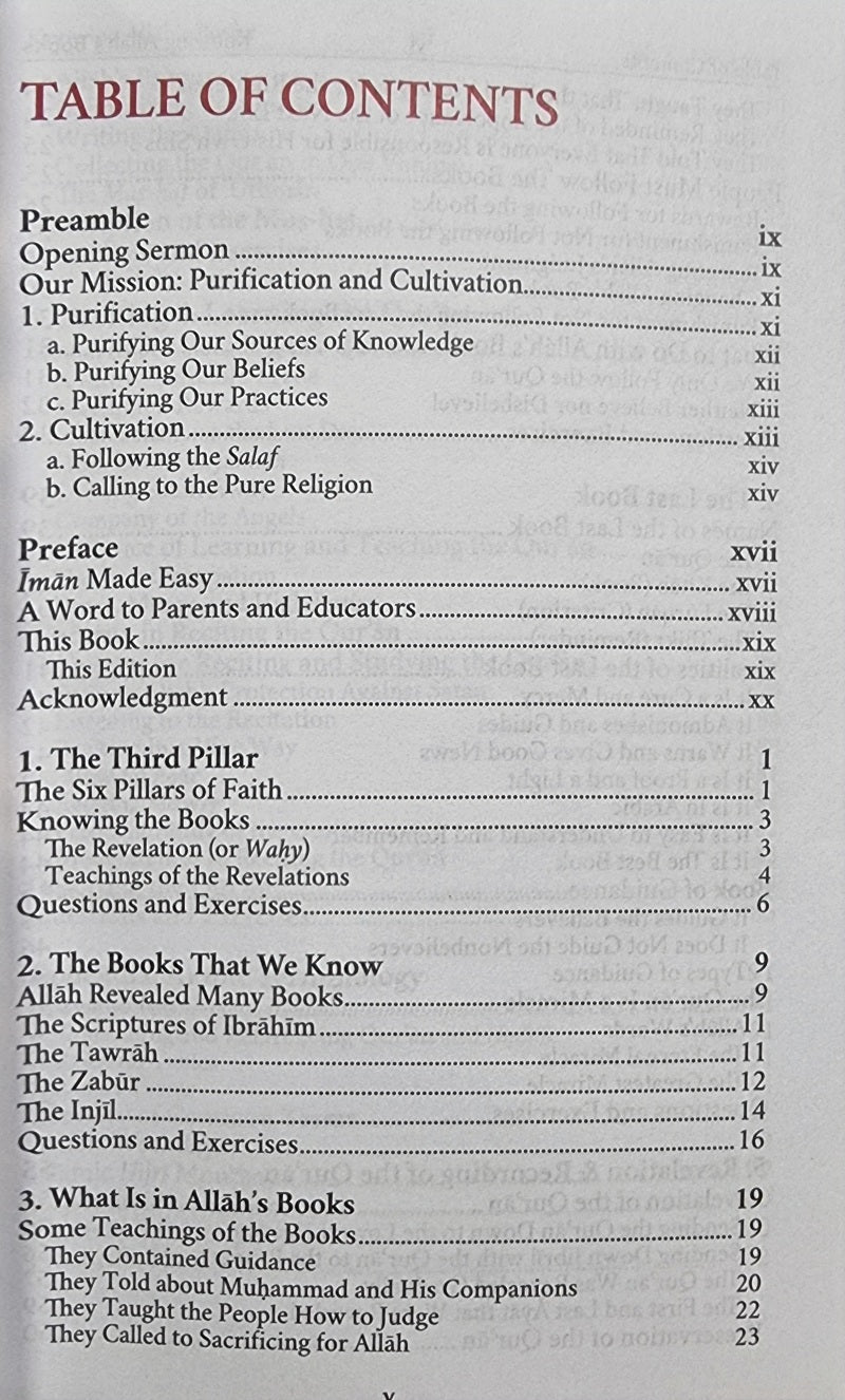 Knowing The Allah's Books And The Quran 3rd Edition