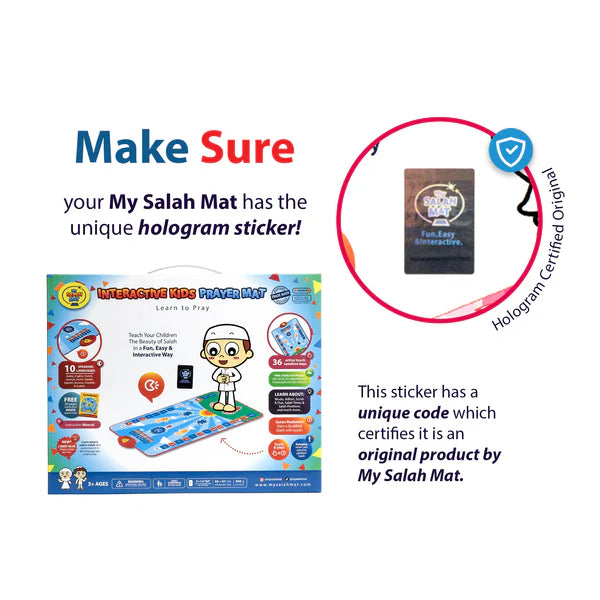 My Salah Mat - Smart Interactive Kids Prayer Mat