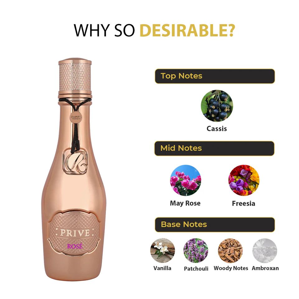 PRIVE ROSE 100 ML by RIIFFS