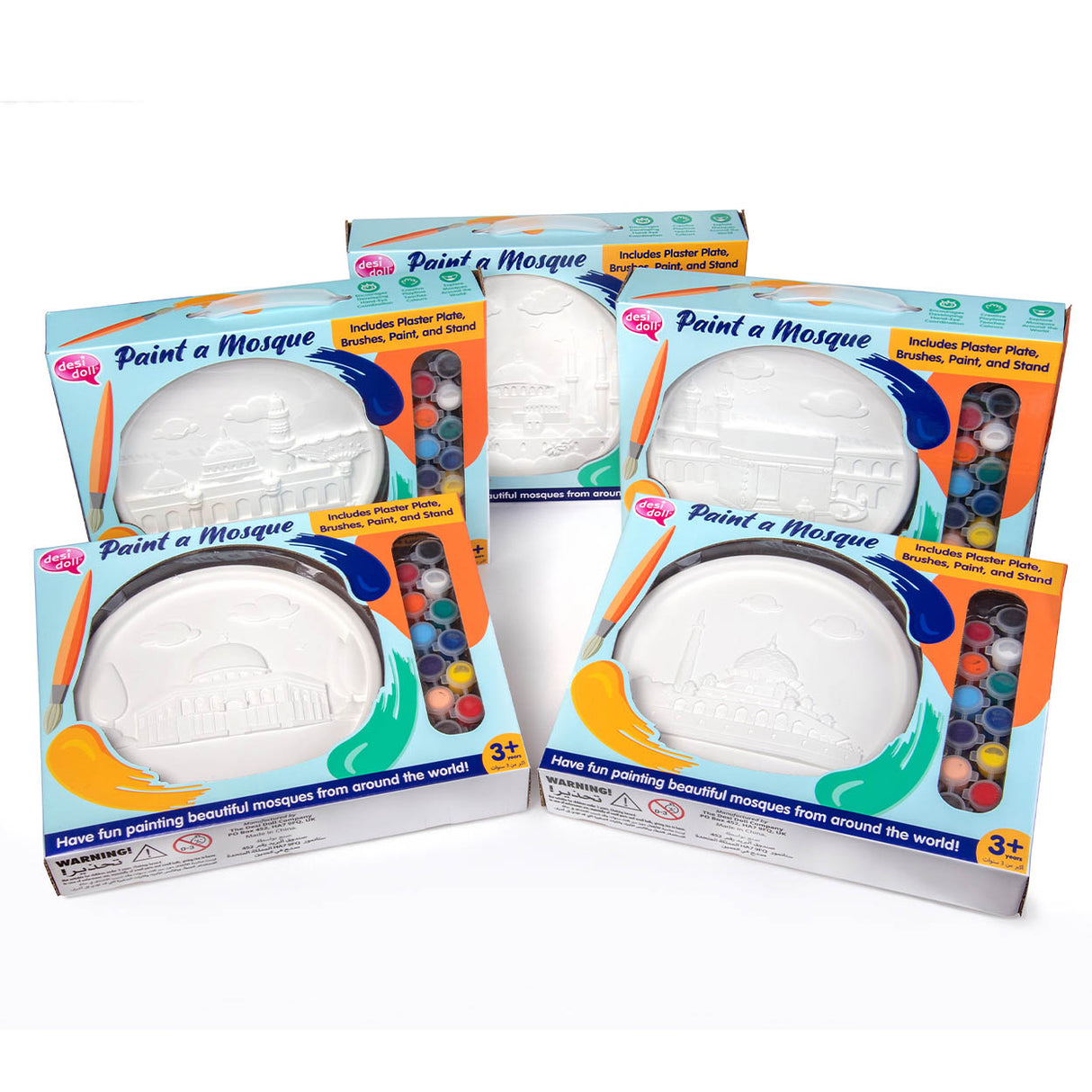 Paint a Masjid Plaster Painting Kit