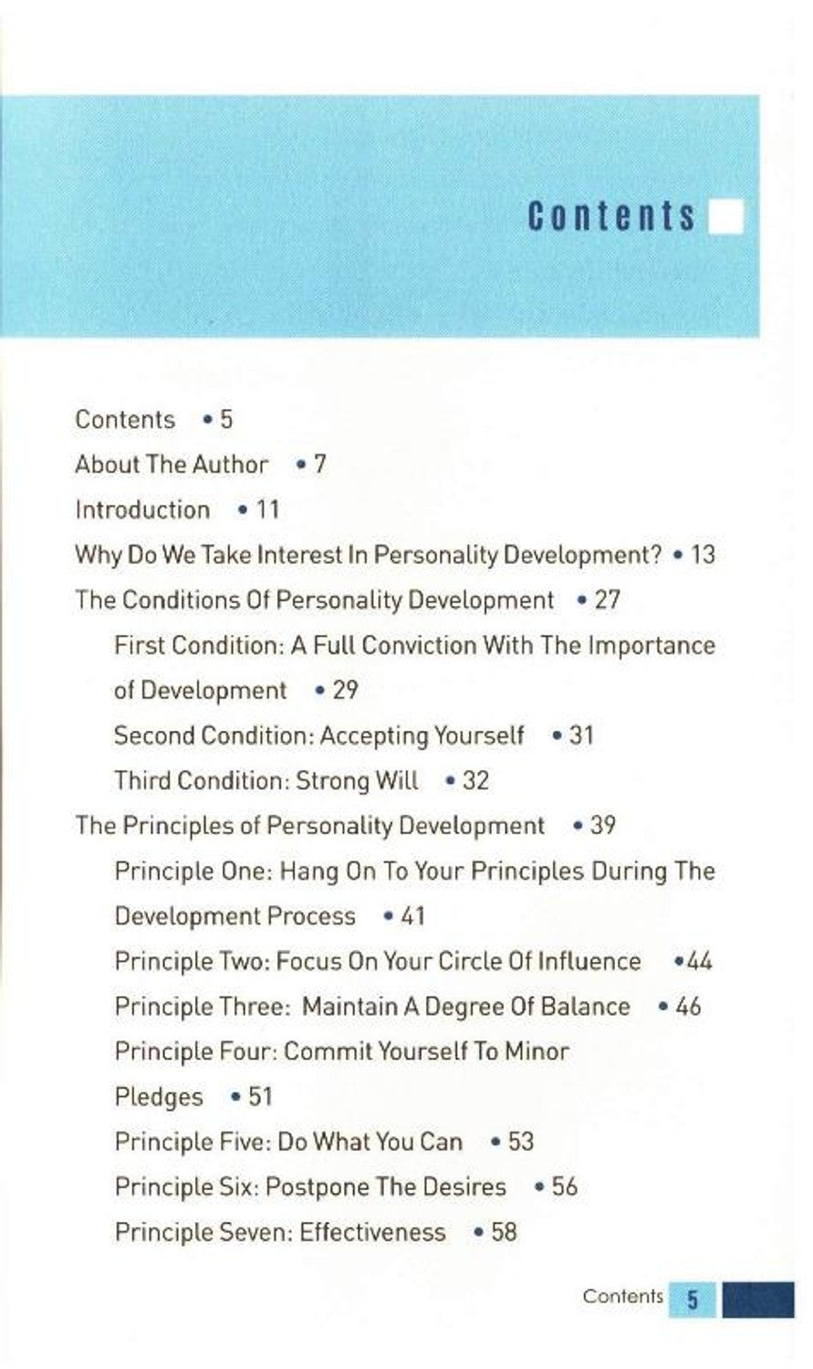 Personality Development