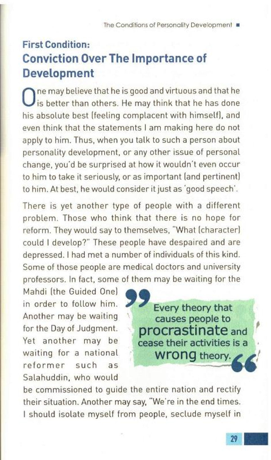 Personality Development