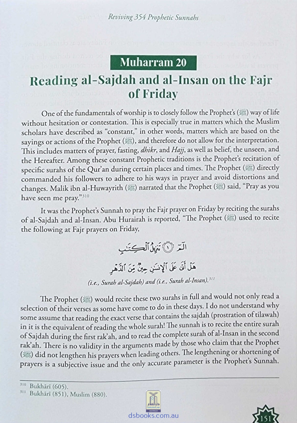 Reviving 354 Prophetic Sunnahs: A Practical Guide