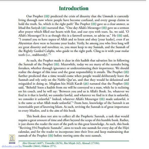 Reviving 354 Prophetic Sunnahs: A Practical Guide