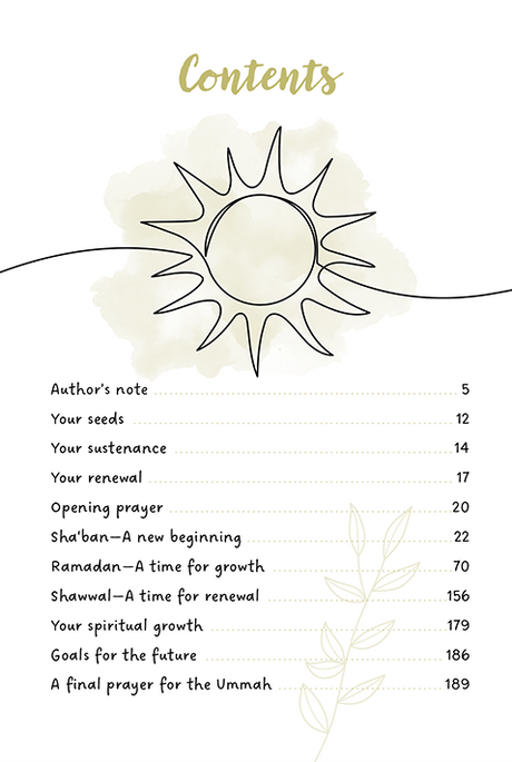 Shaban, Ramadan, Shawwal