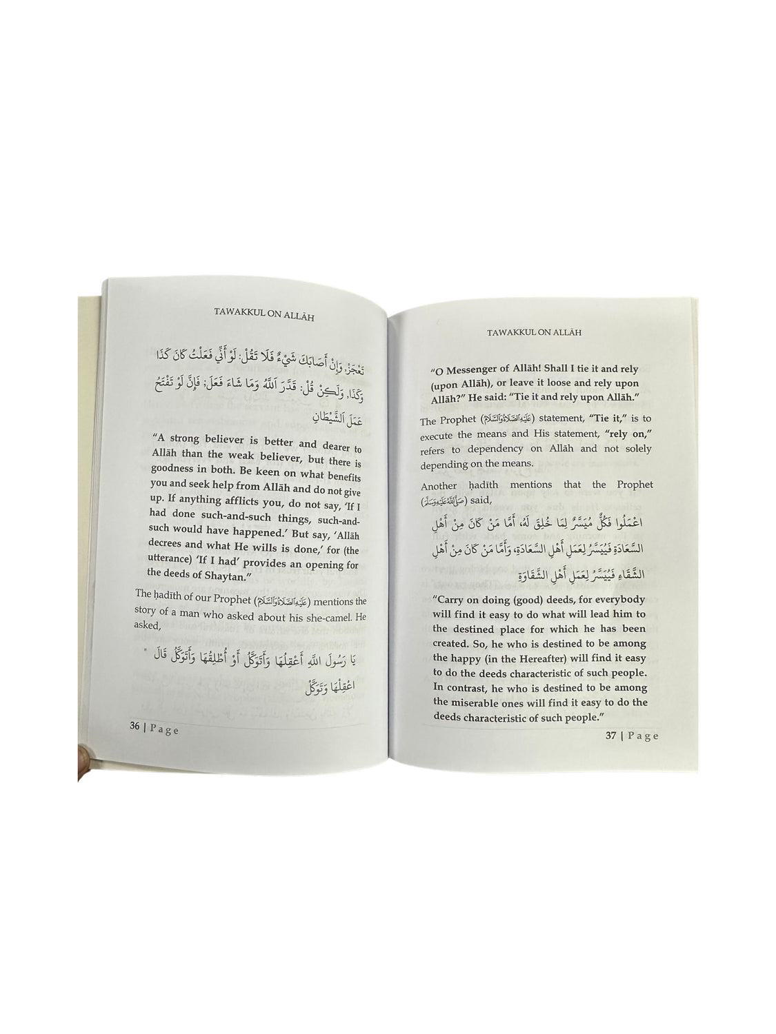Tawakkul on Allah