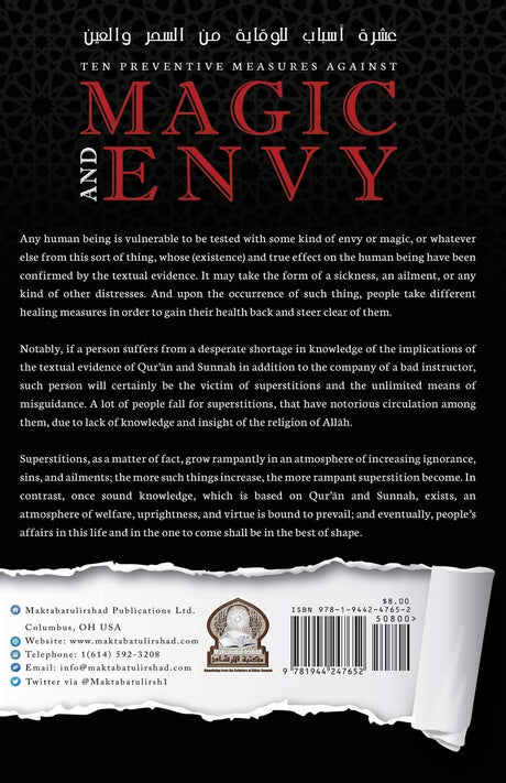 Ten Preventive Measures Against Magic and Envy