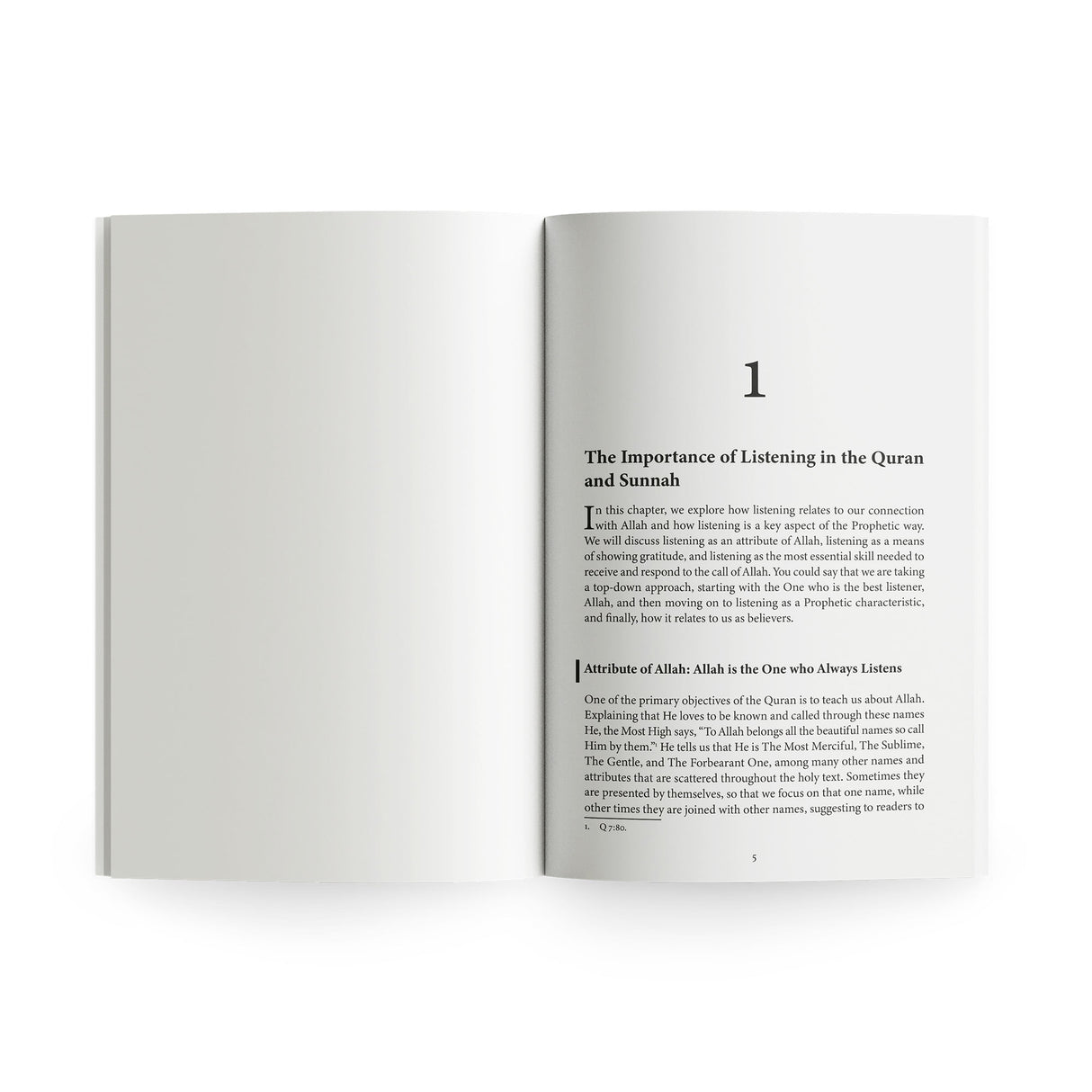 When Hearing Becomes Listening