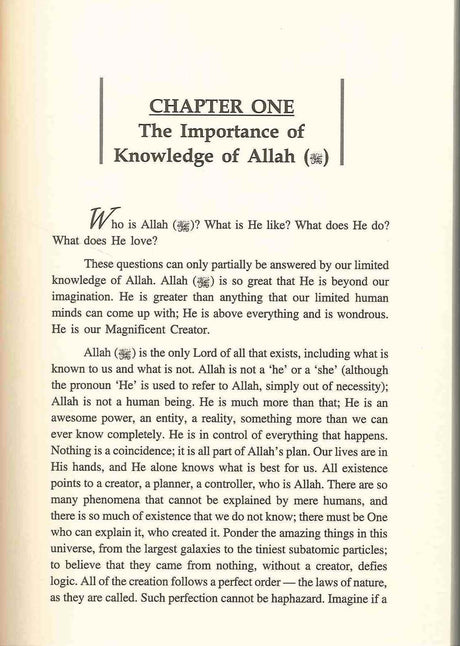 Who Is Allah? His Names And Attributes And Their Significance To The Individual