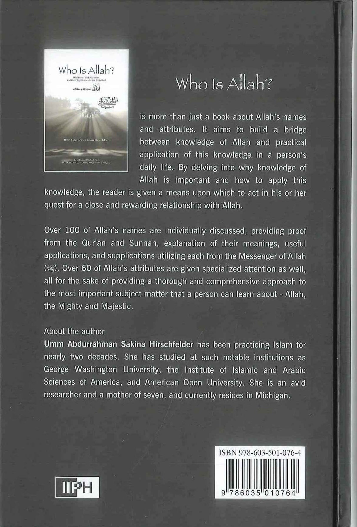 Who Is Allah? His Names And Attributes And Their Significance To The Individual