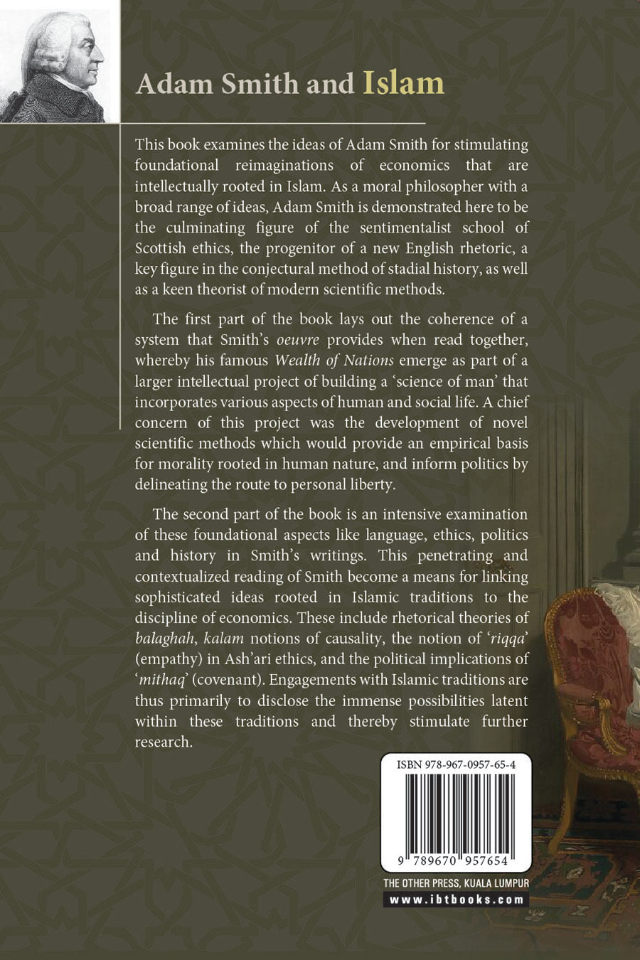 Adam Smith and Islam: Reconsidering the Moral Foundations of Economics