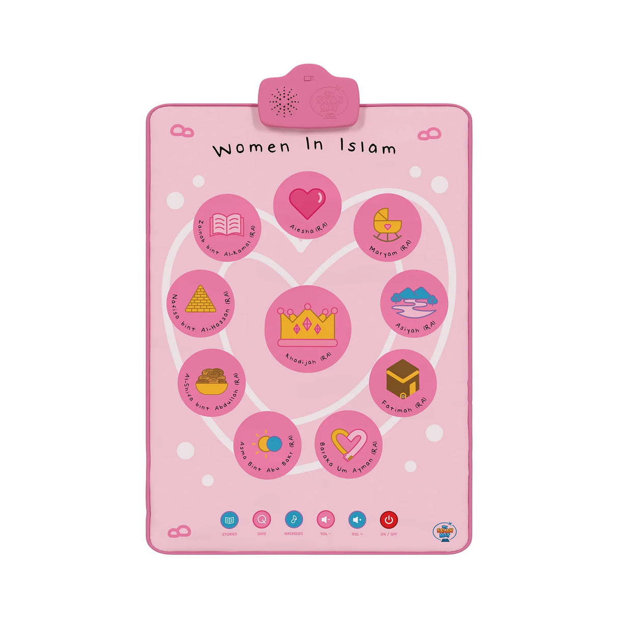 Interactive Islamic Wall Art - Women in Islam - My Salah Mat