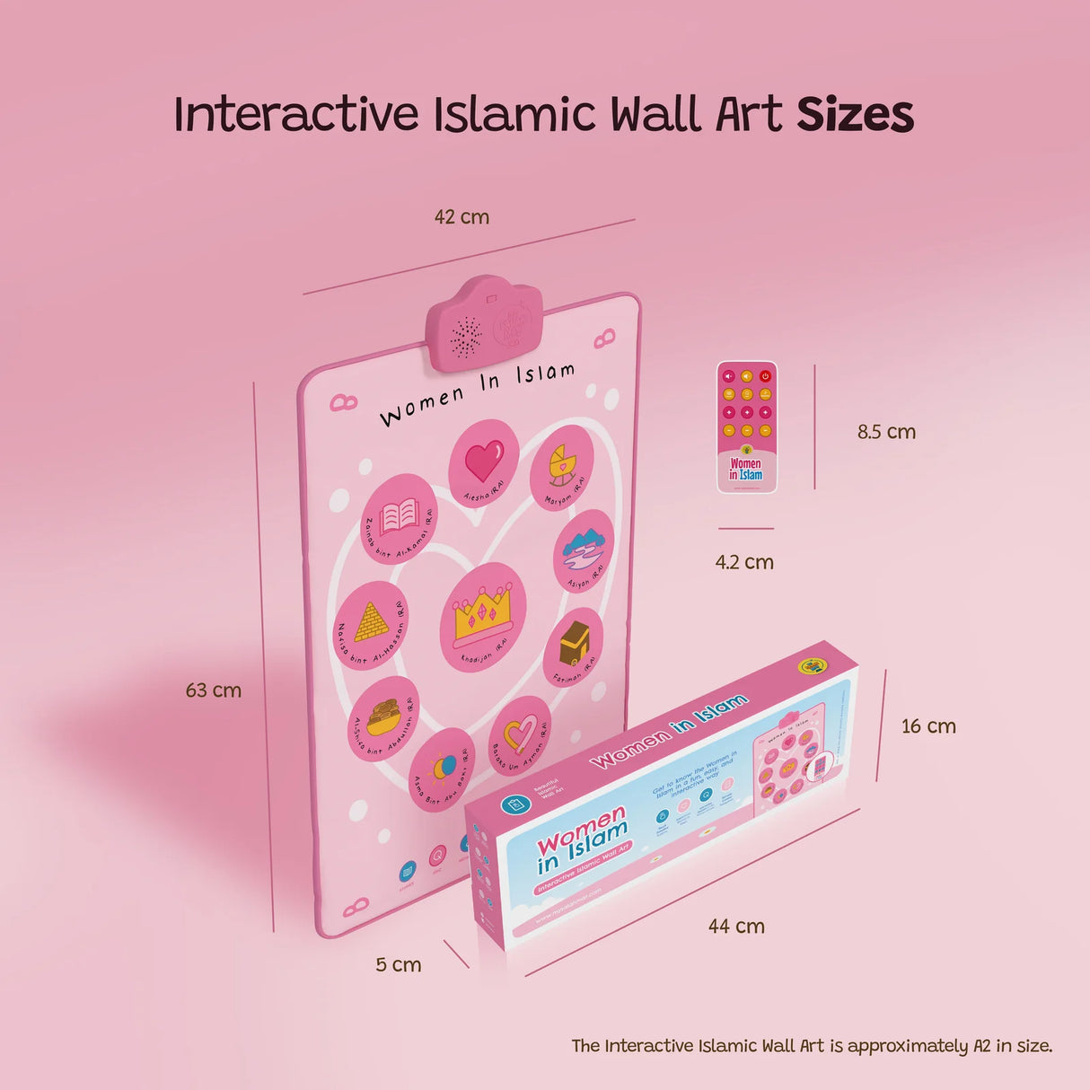 Interactive Islamic Wall Art - Women in Islam - My Salah Mat