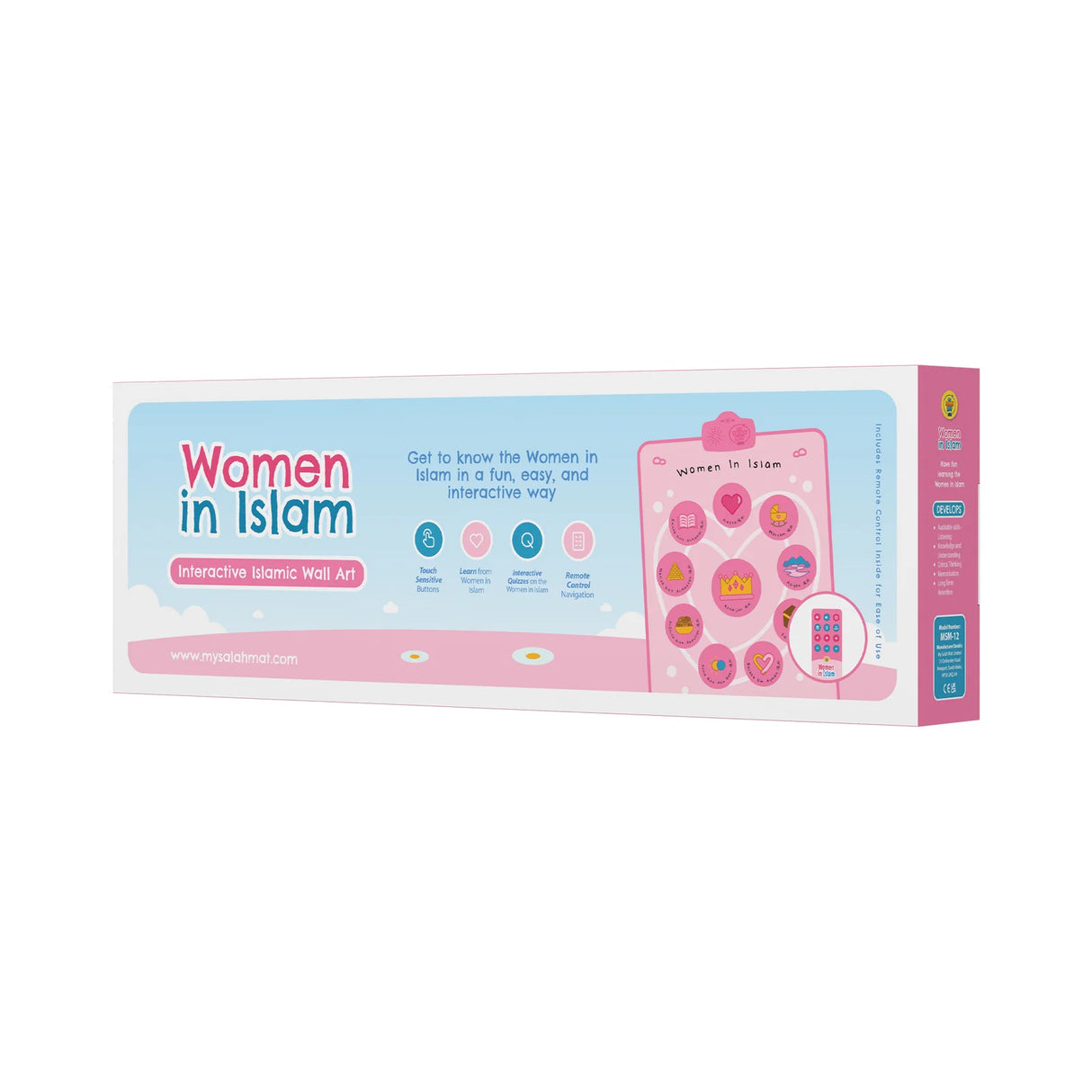 Interactive Islamic Wall Art - Women in Islam - My Salah Mat