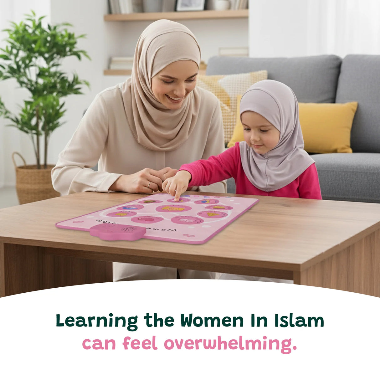 Interactive Islamic Wall Art - Women in Islam - My Salah Mat