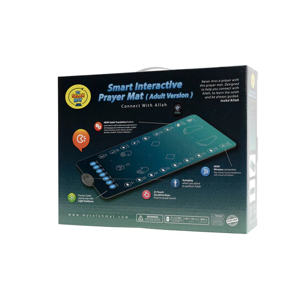 My Salah Mat - New 2025 (Adult Version) (New Edition) Educational Interactive Prayer Mat
