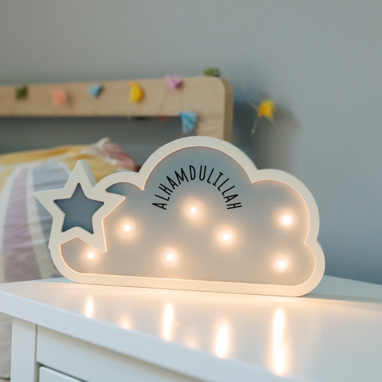 Nursery LED Light Cloud - Blue