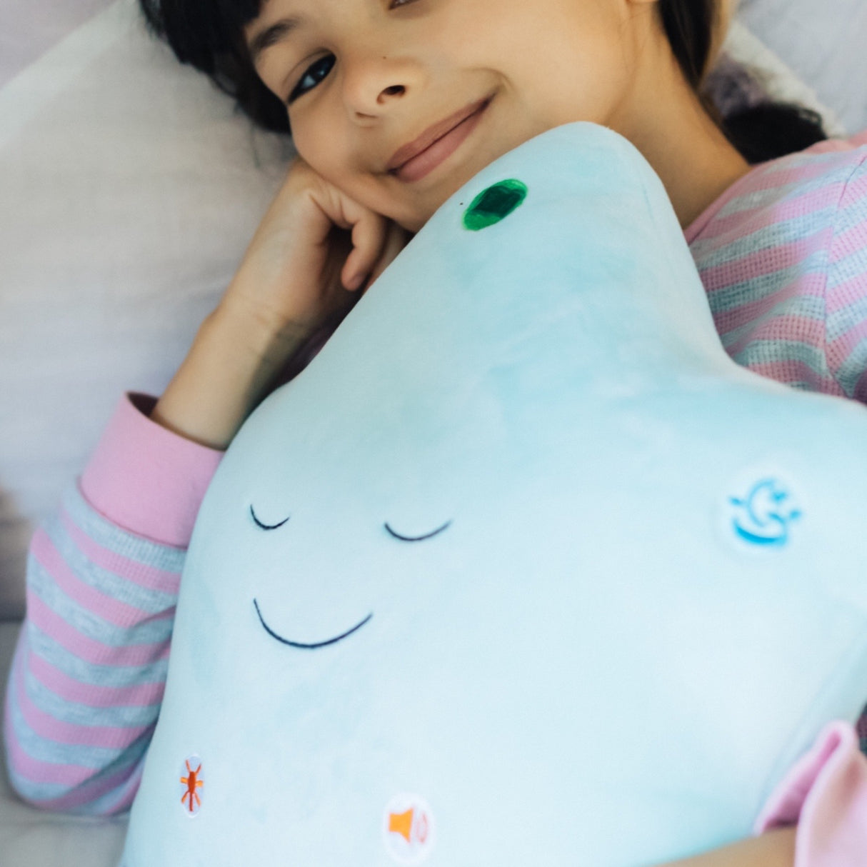 “The Original and Best” My Dua’ Pillow – Blue Star