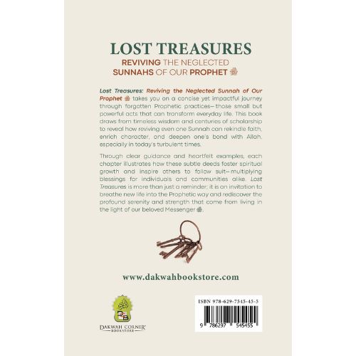 Lost Treasures Reviving the Neglected Sunnah of Our Prophet SAW
