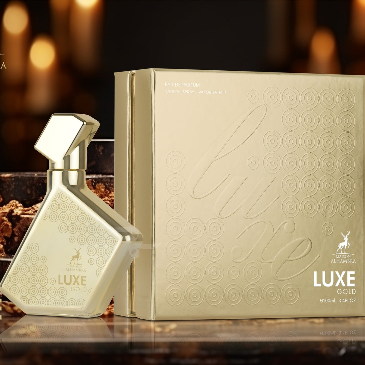 Luxe Gold 100ml EDP By Maison Al Hambra