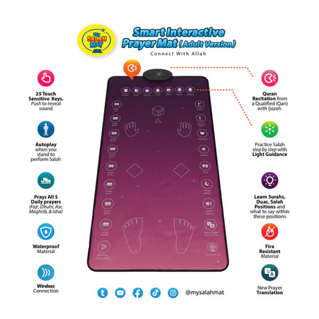 My Salah Mat - 2025 New (Adult Version) Rahma Version