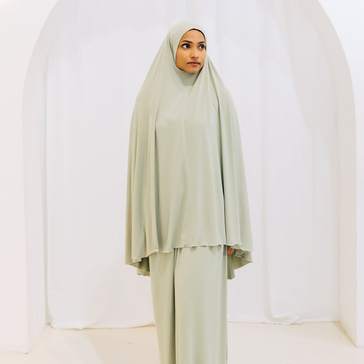 Premium Jilbab LAUREL GREEN
