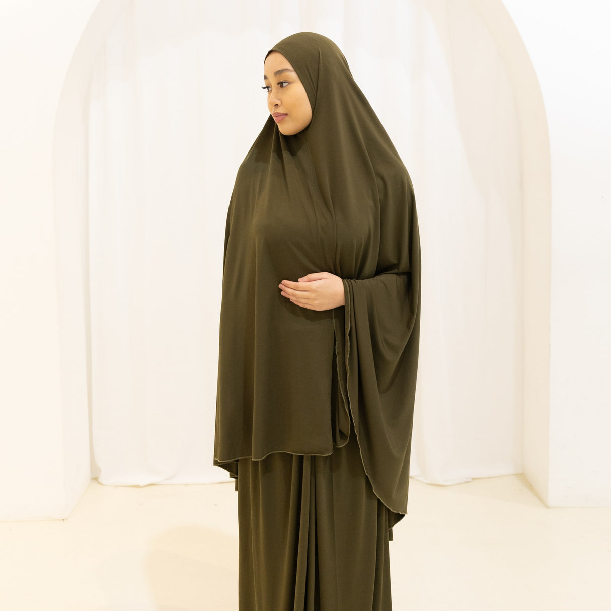 Premium Jilbab OLIVE