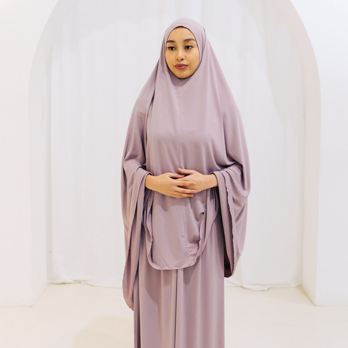 Premium Jilbab PASTEL PURPLE