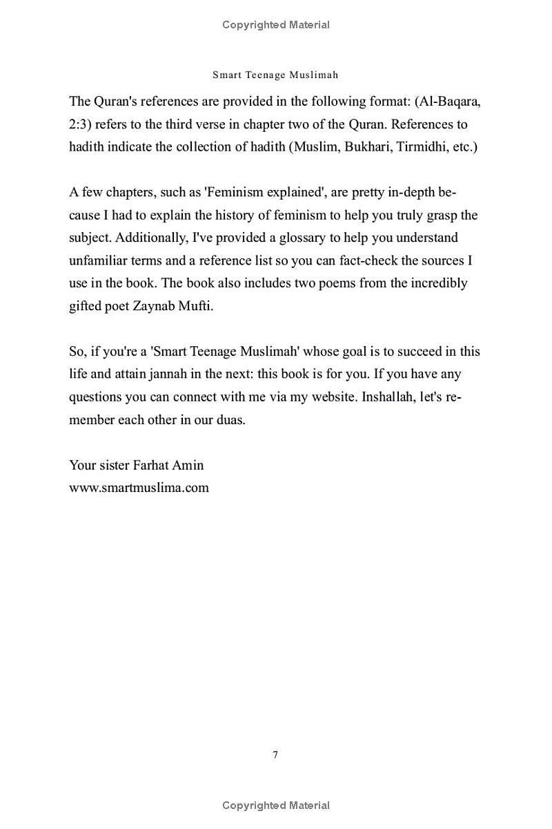 Smart Teenage Muslimah
