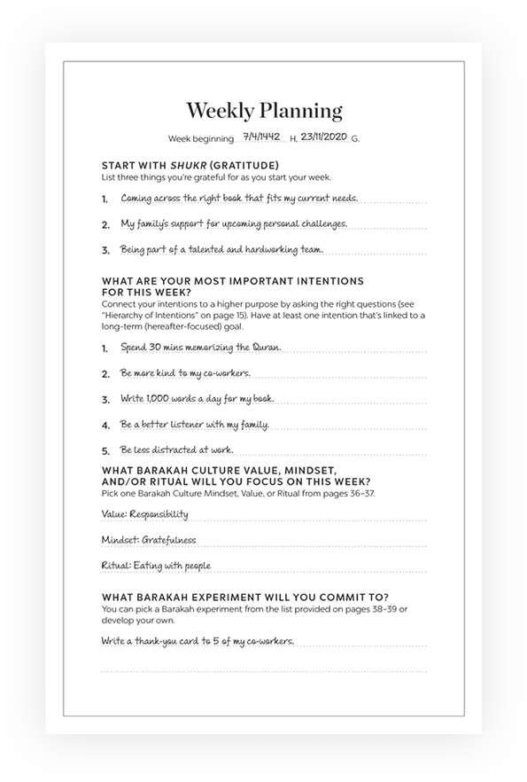 The Barakah Journal