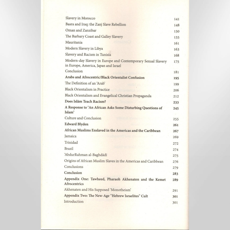 Defining Legends-An Analysis of Afrocentric Writings Against Islam