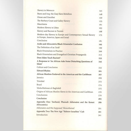 Defining Legends-An Analysis of Afrocentric Writings Against Islam