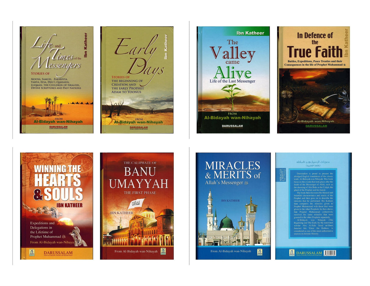 The Historic Al Bidaya Wan Nihaya 7 Vol. Set (The Beginnings & The Endings)